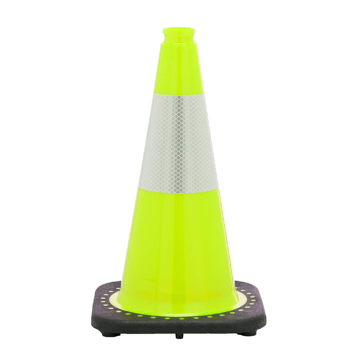 18 BANDED YELLOW CONE